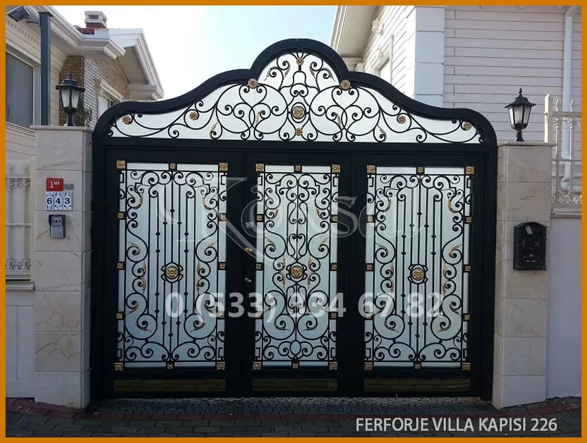 Ferforje Villa Kapıları 226