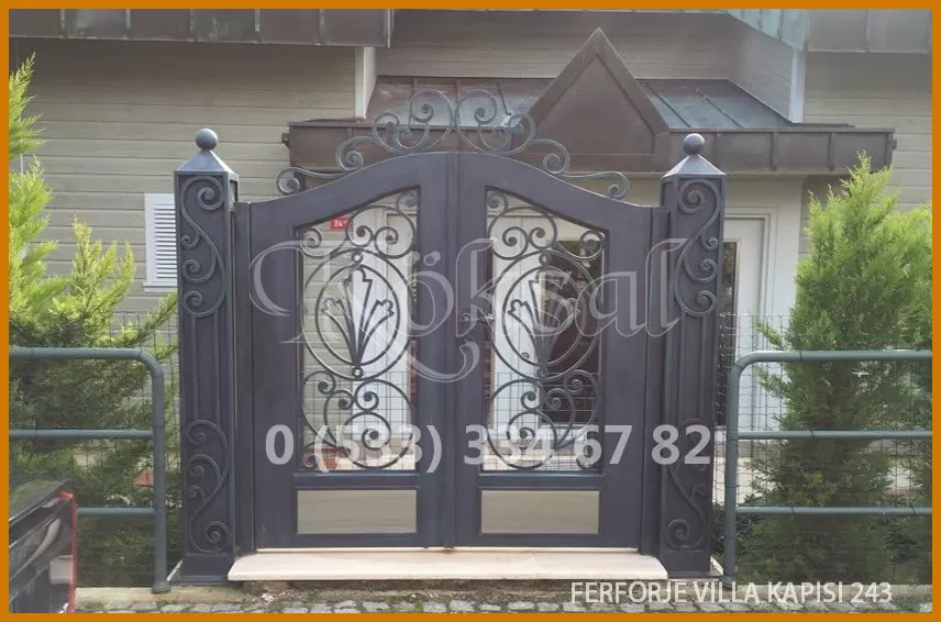 Ferforje Villa Kapıları 243