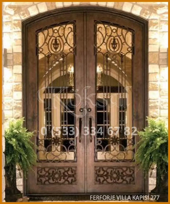 Ferforje Villa Kapıları 277