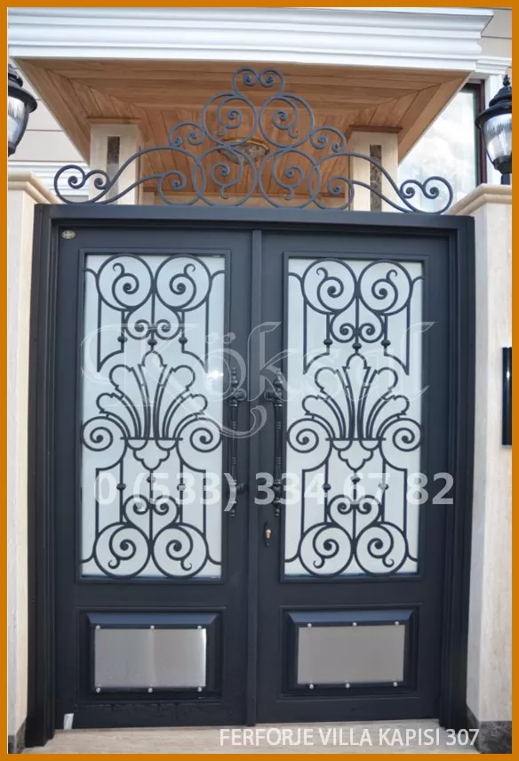 Ferforje Villa Kapıları 307