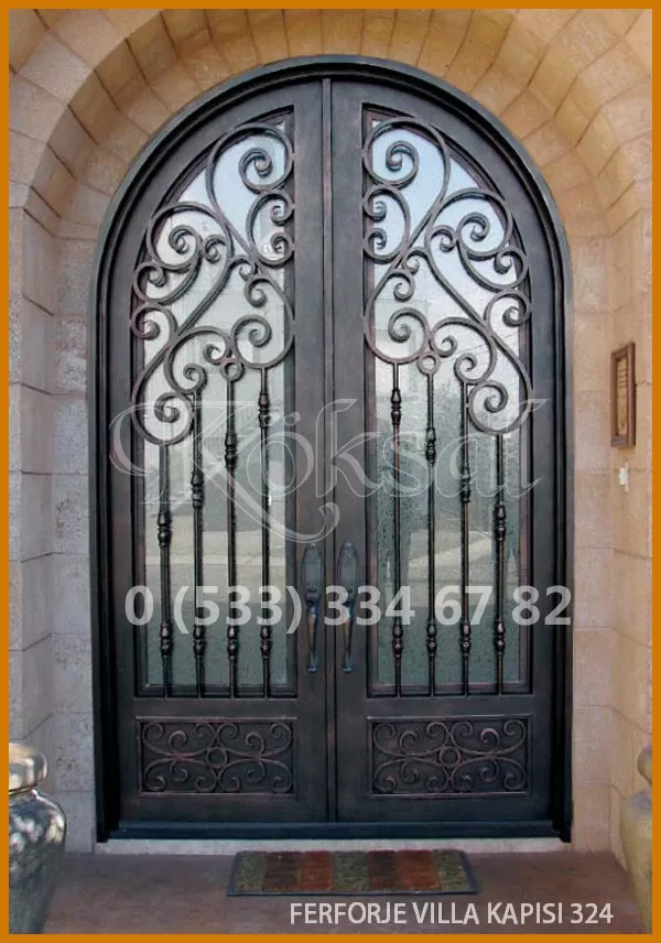 Ferforje Villa Kapıları 324