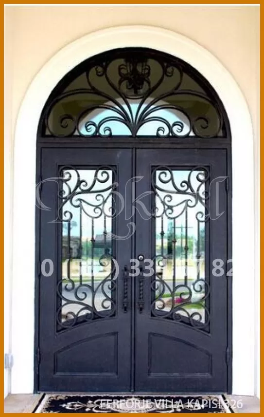 Ferforje Villa Kapıları 326