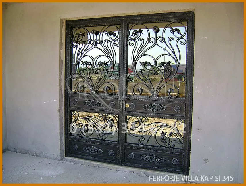 Ferforje Villa Kapıları 345