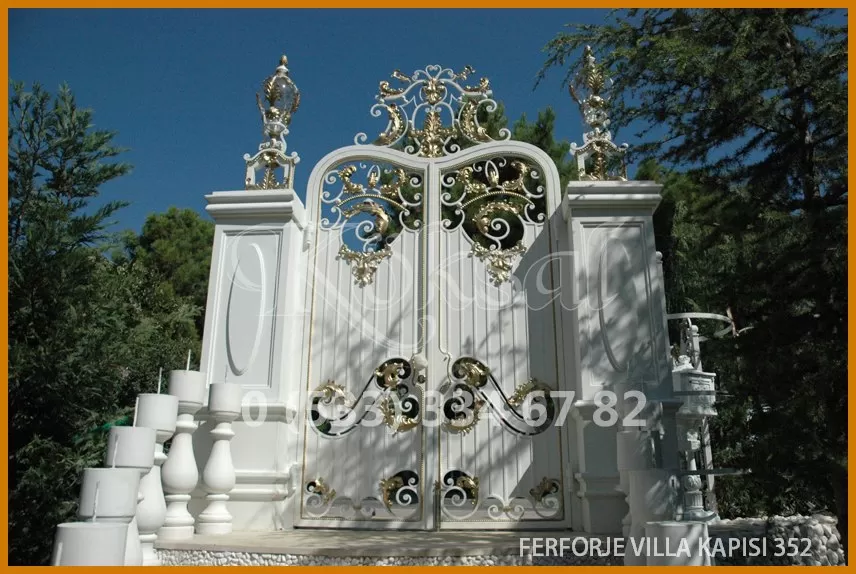 Ferforje Villa Kapıları 352