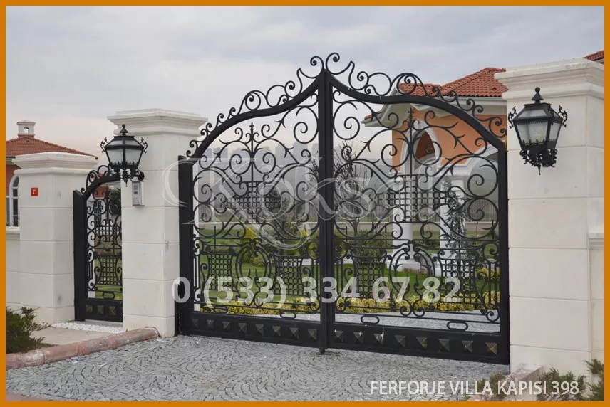 Ferforje Villa Kapıları 398