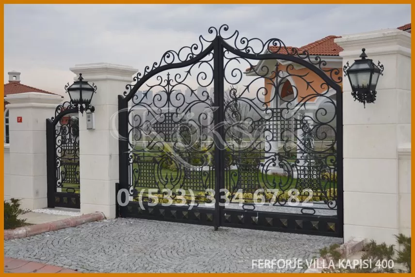 Ferforje Villa Kapıları 400