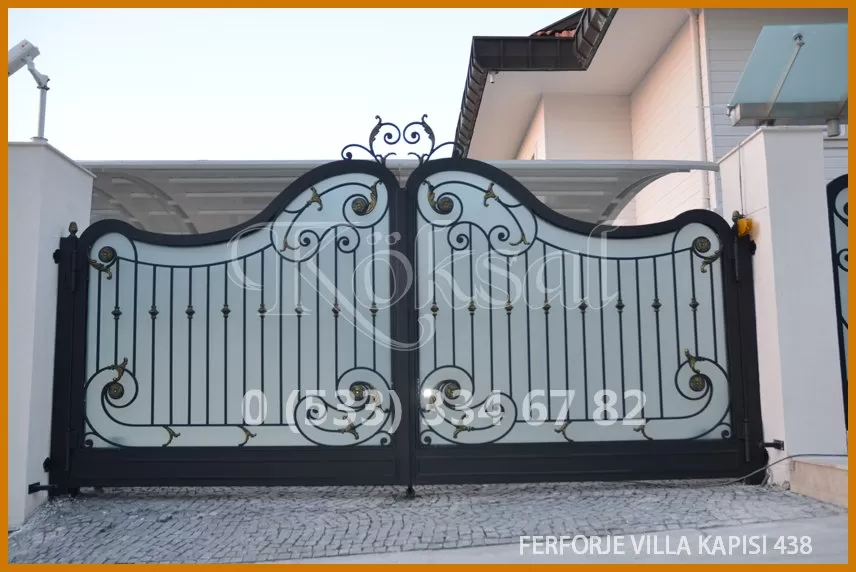 Ferforje Villa Kapıları 438