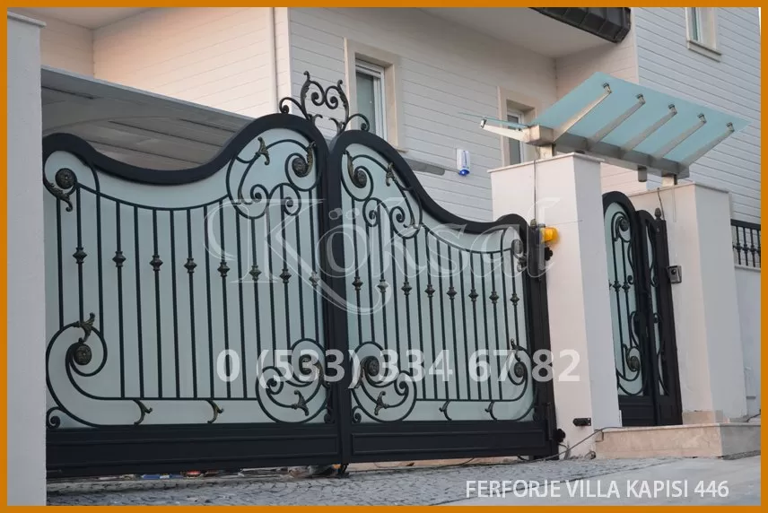 Ferforje Villa Kapıları 446