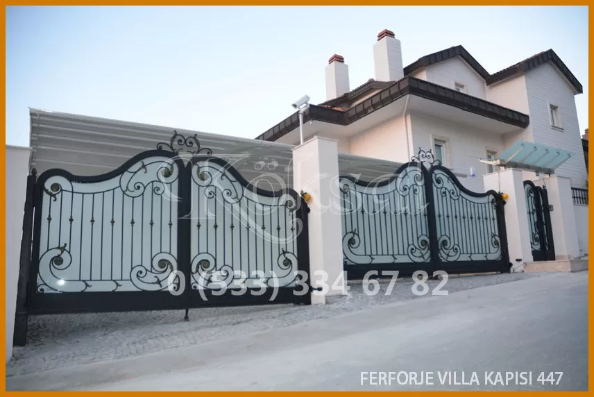 Ferforje Villa Kapıları 447