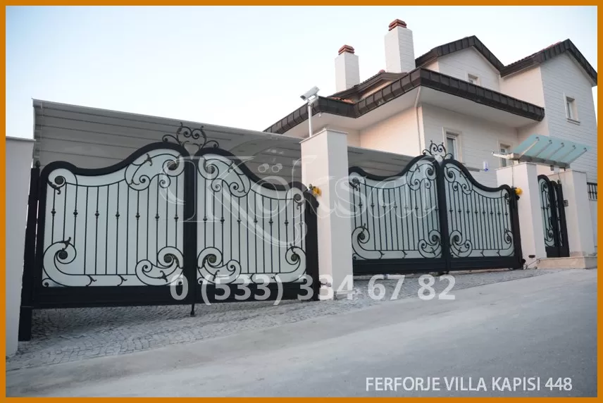 Ferforje Villa Kapıları 448