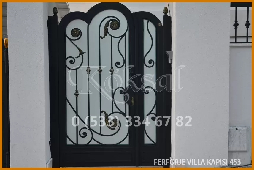 Ferforje Villa Kapıları 453