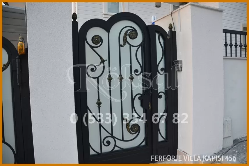 Ferforje Villa Kapıları 456