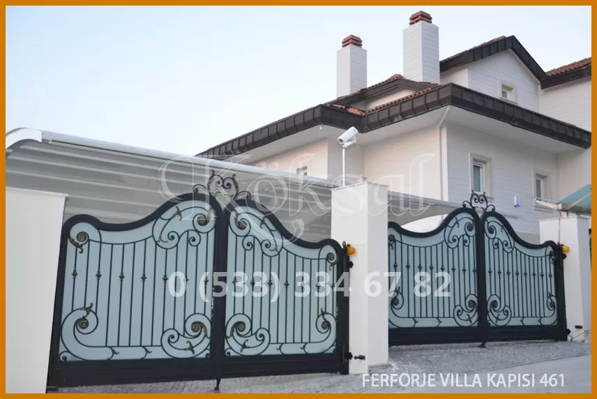 Ferforje Villa Kapıları 461