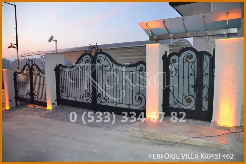 Ferforje Villa Kapıları 462