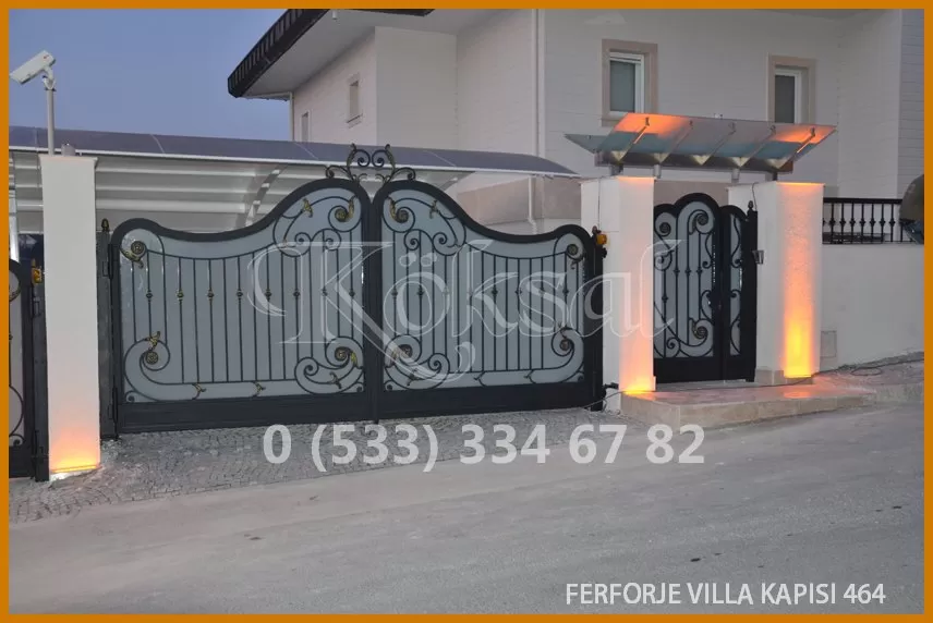 Ferforje Villa Kapıları 464