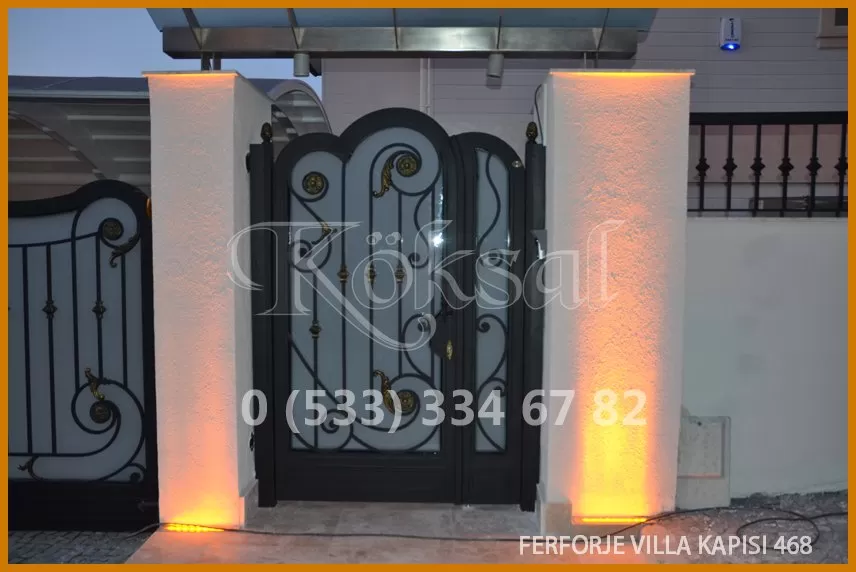 Ferforje Villa Kapıları 468