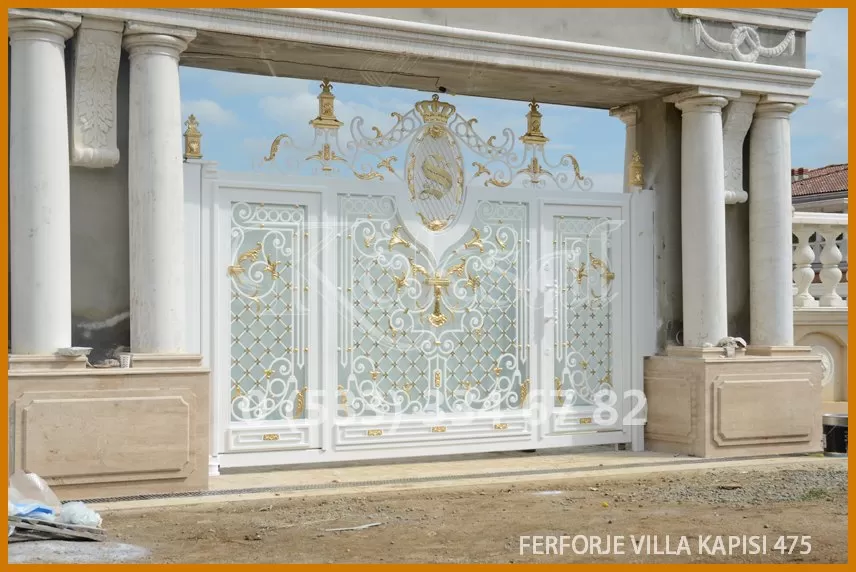 Ferforje Villa Kapıları 475
