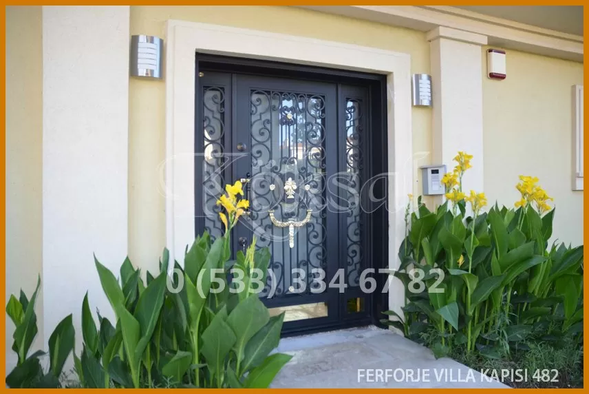 Ferforje Villa Kapıları 482