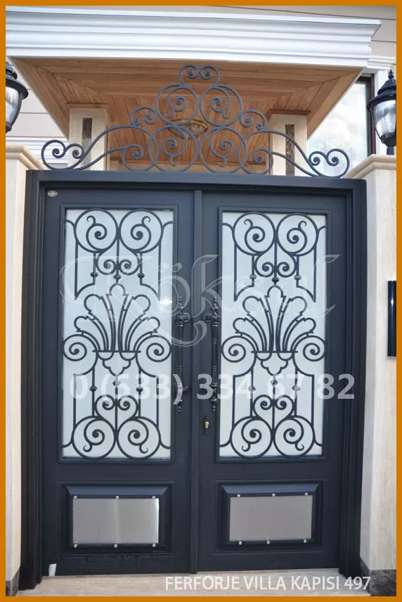 Ferforje Villa Kapıları 497