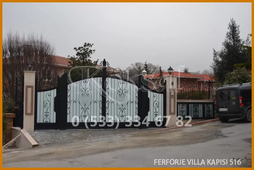 Ferforje Villa Kapıları 516