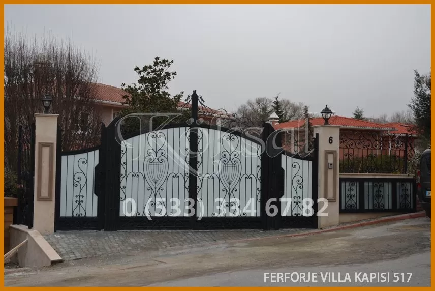 Ferforje Villa Kapıları 517