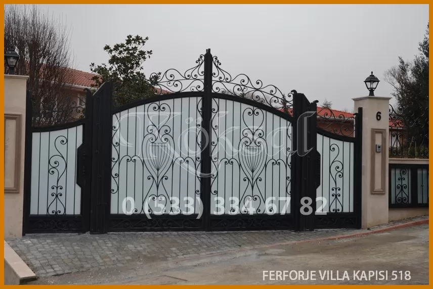 Ferforje Villa Kapıları 518