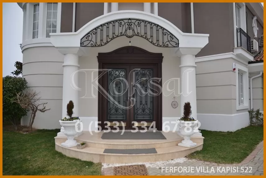 Ferforje Villa Kapıları 522