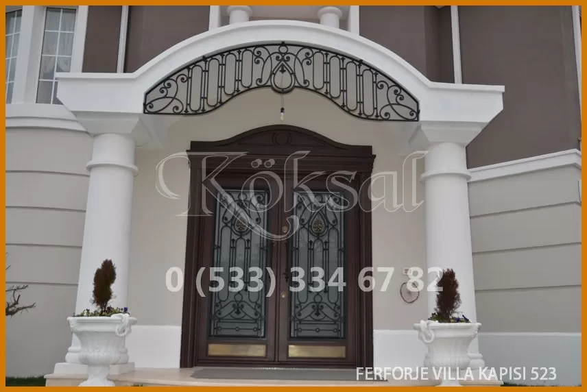 Ferforje Villa Kapıları 523