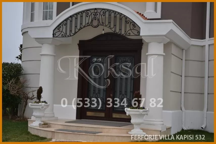 Ferforje Villa Kapıları 532