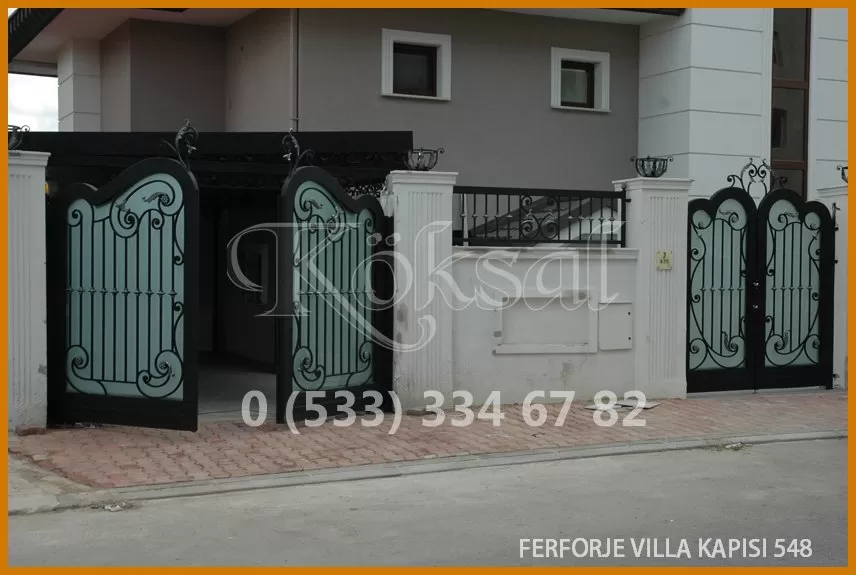 Ferforje Villa Kapıları 548