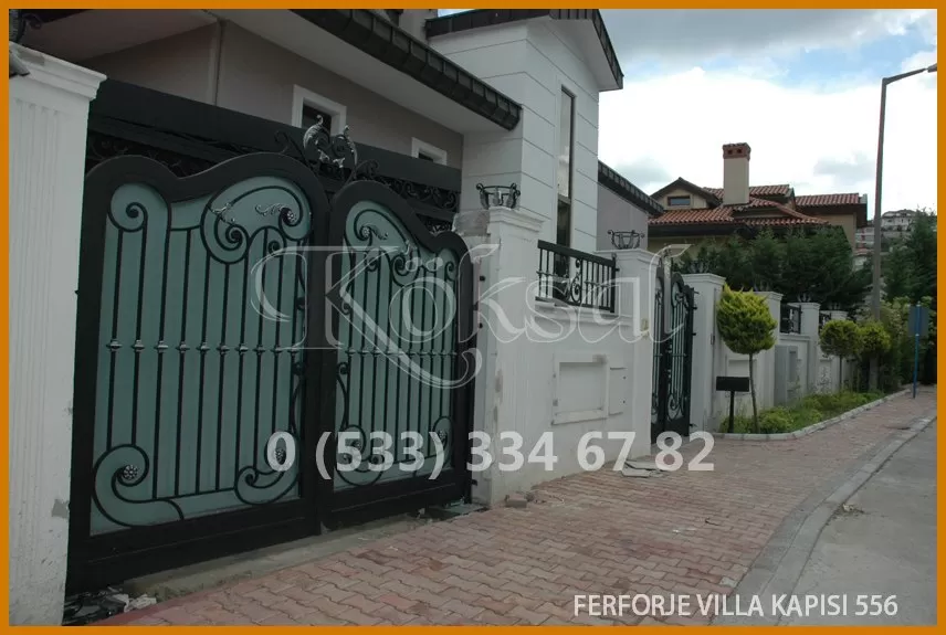 Ferforje Villa Kapıları 556