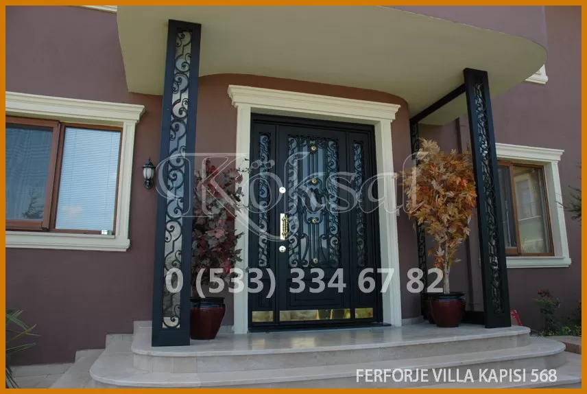 Ferforje Villa Kapıları 568