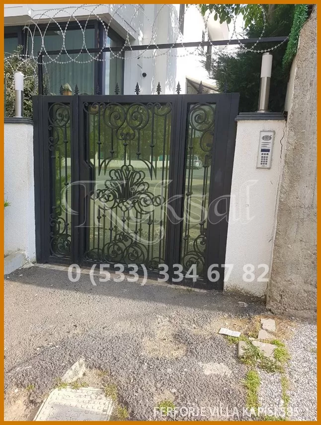 Ferforje Villa Kapıları 585