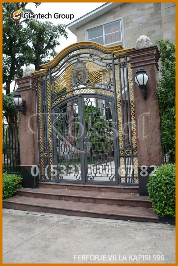Ferforje Villa Kapıları 596