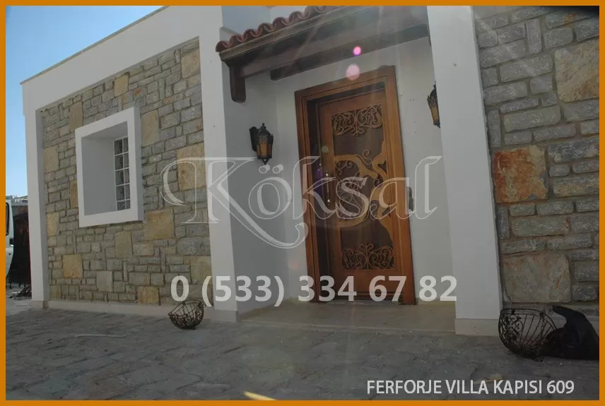 Ferforje Villa Kapıları 609