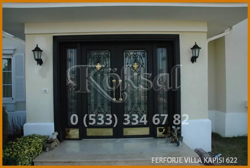 Ferforje Villa Kapıları 622