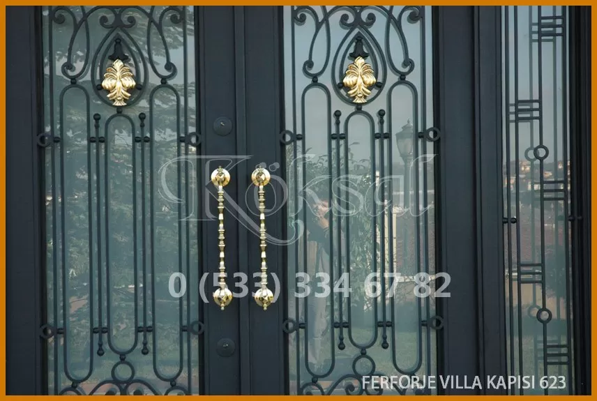 Ferforje Villa Kapıları 623