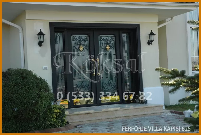 Ferforje Villa Kapıları 625