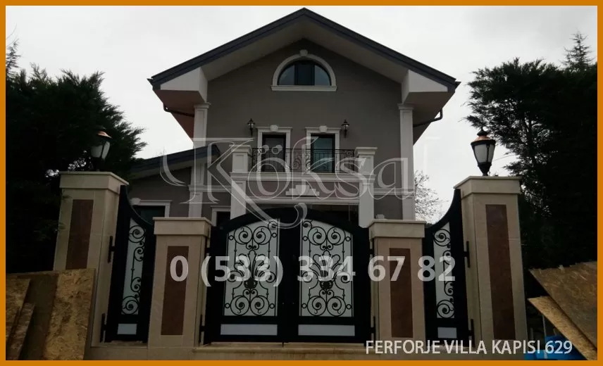 Ferforje Villa Kapıları 629