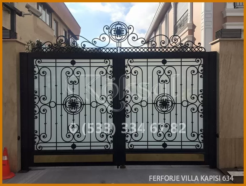 Ferforje Villa Kapıları 634
