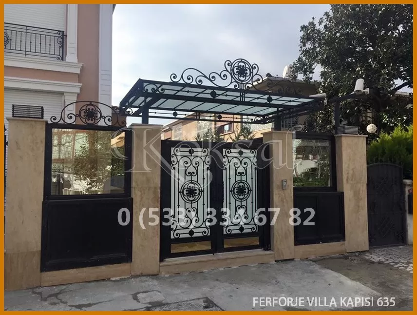 Ferforje Villa Kapıları 635