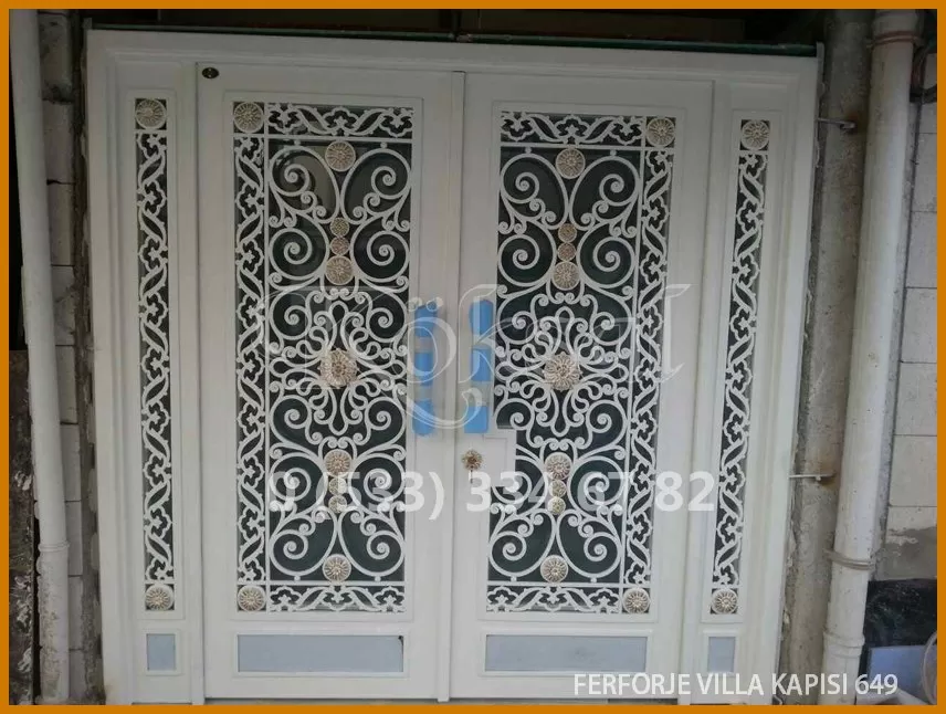 Ferforje Villa Kapıları 649