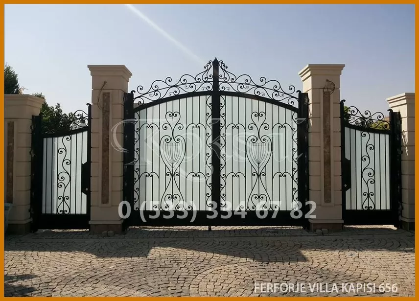 Ferforje Villa Kapıları 656