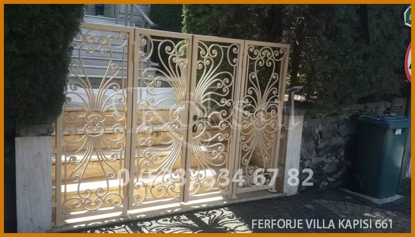 Ferforje Villa Kapıları 661