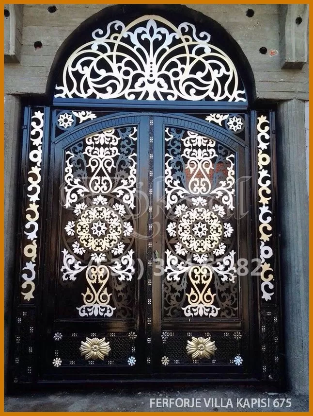Ferforje Villa Kapıları 675