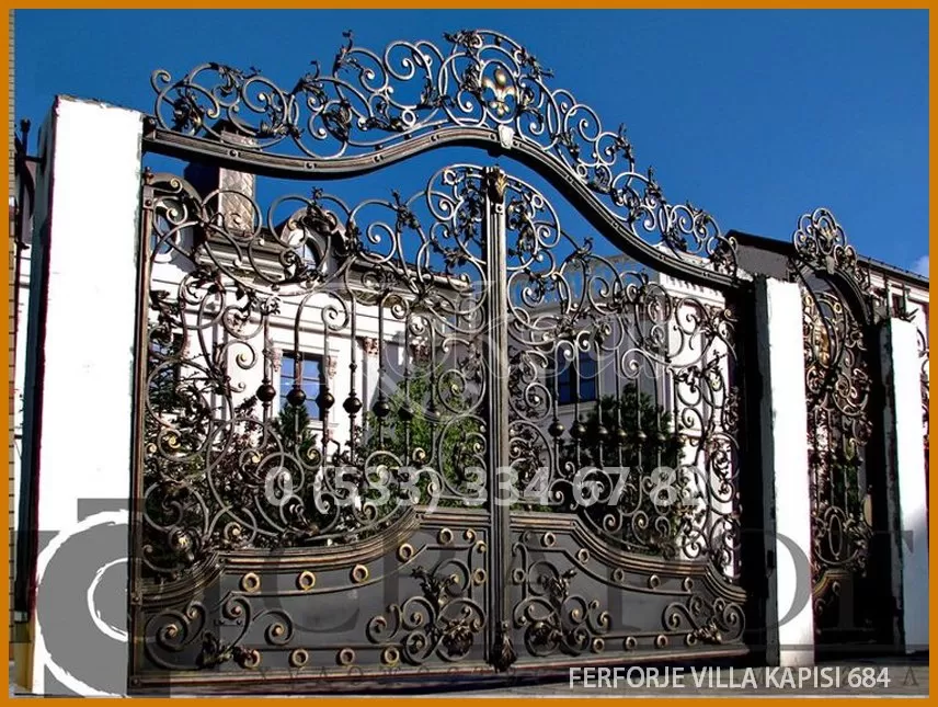 Ferforje Villa Kapıları 684
