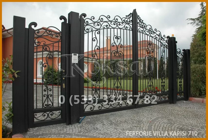 Ferforje Villa Kapıları 710