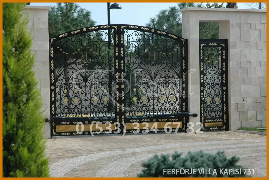 Ferforje Villa Kapıları 731