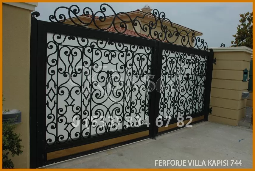 Ferforje Villa Kapıları 744