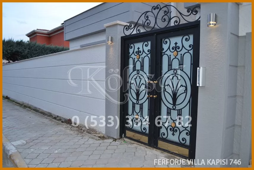 Ferforje Villa Kapıları 746